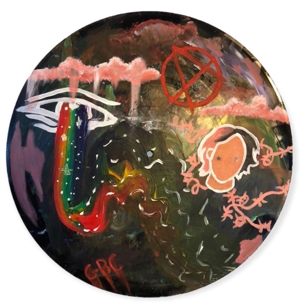 Lil Peep Painted Record